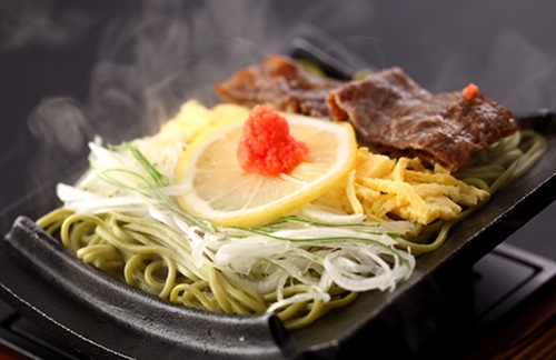 山口県名物「瓦そば」