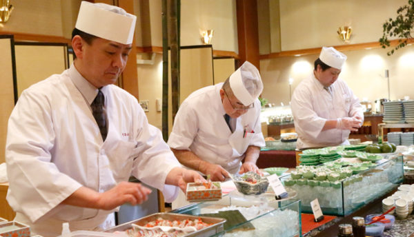 【山口の食】鮮魚の握りや和牛鉄板焼などをビュッフェで味わう「冬のグルメフェア」～1/23・24開催