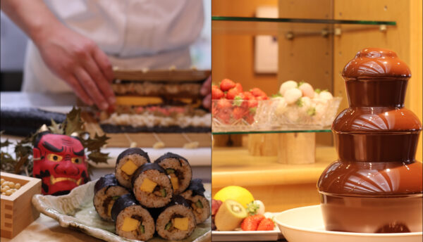 【季節の催し】お日にち限定！節分やバレンタインを愉しむ、ご朝食ビュッフェ･特別メニューのご案内。